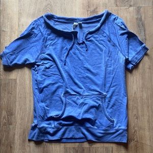Blue Over-sized Soft & Comfy T-Shirt